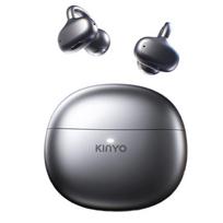 KINYO A5 Open-Ear Bluetooth Sport Headphones Comfortable Fit, Extended Battery Life obsidian black spalva