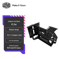 Cooler Master vertikalus vaizdo plokštės laikiklio rinkinys V3 juoda spalva