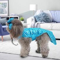 Mermaid Dog Costume Halloween Dress Costume Mermaid Dog Clothes Mermaid Small Dog Party Outfit for Small Dogs Cats Pets S