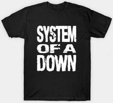 System Of A Down Short Sleeve  Mens Unisex S-3XL Black Fan Art Unisex T-Shirt XXXXL
