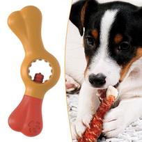 Bully Stick Laikiklis šuniuko Žaislas Lėto Maitinimo Kamuoliukas Maisto Dozavimo Žaislas Mažiem Vidutinio Dydžio Šunims Kramtymui Patalpoje Apsaugantis Nuo Užspringimo reikmenys CN