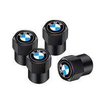 4 vnt. Metaliniai prisukami ratų padangų vožtuvų dangteliai Automobilio emblema Dulkių priedai BMW M E46 E90 E60 Automobilio dekoratyvinis elementas Auto priedai