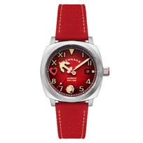Hal California Automatinis Popeye Bendradarbiavimas Automatinis 10 ATM Vandeniui Atsparus Safyro Raudonas Unisex [SPINNAKER] Laikrodis, Mechaninis, Atsparus, Stiklas, Ciferblatas,
