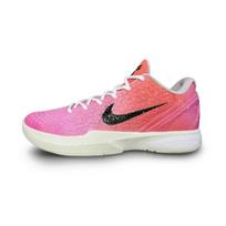 Nike Zoom Kobe 6 Cushioning Slip Resistant Low top Basketball Shoes Men's Pink FQ3546-100(Team1076-) 41