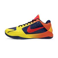 Nike x Caitlin Clark Zoom Kobe 5 Star Slip Resistant Abrasion Resistant Low top Basketball Shoes Unisex Orange Yellow IM3207-400(Team258-) 41