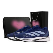 Adidas Duramo RC Running Shoes Unisex Low Top Black/White/Blue ID2701(Team773--) 36