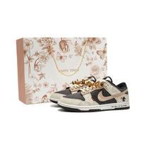 Nike Dunk FUMA Ir SHENGXIANG Pirkinių krepšys Karvės oda Amortizuojantis Atsparus trinčiai Amortizuojantis, Atsparus dėvėjimuisi Žemas aulas DD1503-101(Team1096-) 44