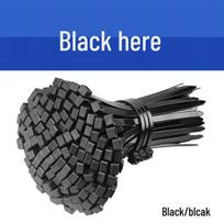 Handun Self-Locking Nylon Cable Ties juoda