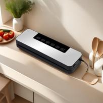 Compact Automatic Vacuum Sealer for Home Food Preservation, Suitable for Dry and Wet Use Sealer Only standartinė spalva
