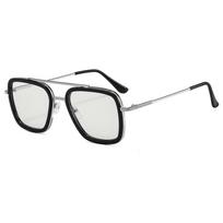 Iron Man Photochromic Anti-Blue Light Glasses with Color-Changing Frames for Men and Women, 2023 Clear Lenses