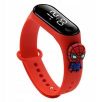 Zegarek Smartwatch Dla Dzieci Led Opaska Spiderman Prezent