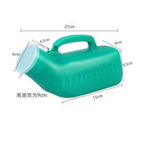 1200ml Helper Urine Pee Handle Camp Car Urinal Storage Urinary Bottle Mobile Toilet For Men žalia