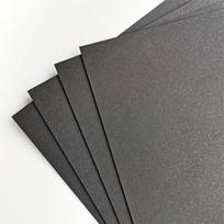 Kydex termoplastinė peilio makšties medžiaga - anglies pluošto tekstūra, skirta „pasidaryk pats“ karštam formavimui 300x100x1.5mm juoda