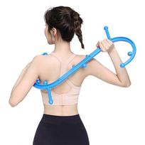 Back, Neck And Foot Massager For Trigger Point And Self Massage Hook Cane Therapy, Back Scratcher 1pcs