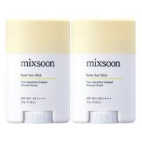 Mixsoon Bean Sun Stick SPF 50+ PA++++ Smooth & Portable Sun Protection 15g x 2ea