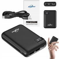 Powerbank 10000Mah Mały Ładowarka Do Telefonu 2×Usb, Mini Power Bank