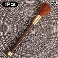 Coffee Powder Cleaning Brush Tea Brush Pen Long Handle Grinder Cleaning Tool Coffee Bar Brush Wooden Coffee Machine Accessories