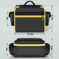 With Pocket Air Compressor Carrying Bag Anti-scratch Cordless Tools Storage Holder Organizer Charging Kit Storage juoda