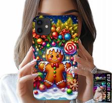 Etui Do Iphone 13 Mini - Piernik, Cukierkowe Wzory Święta + Szkło