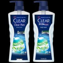 Clear Men Balance Oil Control Hydrating Shower Gel (2 x 720g)