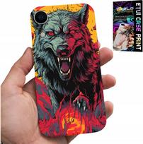 Etui Do Iphone Xr - Wilk Wilki Wataha Super Wzory Case + Szkło
