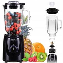 Blender Duży Kielich Szklany Soków Warzyw Owoców Koktajli Kruszy Lód 1,5 L