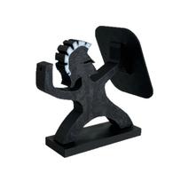 Spartan Dart Holder Stand Decorative Figurine Unique Design for Dart Display and Storage Indoor Use Durable Material