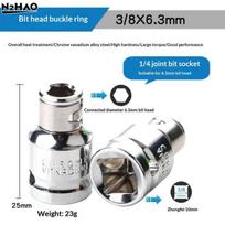 Hex Bit Retaining Ring Socket Holder Adapter Impact Socket Wrench Tool For Screwdriver Bits - Tool Accessories 1 pc