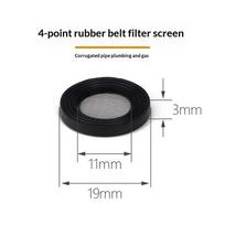 10pcs O-Ring Seal Hose Gasket Rubber Faucets Filter Pads Shower Hose Filter High Temperature Resistant Faucet Strainer Tools