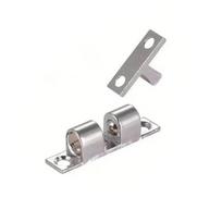 Double Spring Steel Ball Catch Latch for Furniture Cupboard Cabinet Door Damper Buffer Adjustable Closet Tension Latch Hardware