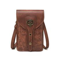 Steampunk MINI Women's Shoulder Crossbody Bag Snake Patterned Motorcycle Phone Bag