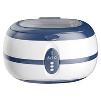Multifunctional Ultrasonic Glasses, Jewelry & Watch Cleaner for Home Use EU Standard vandenyno mėlyna spalva