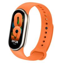 for Mi Band 8 Strap miband 9 Accessories Silicone Sport Replacement belt Wrist pulseira correa for Xiaomi Mi Band 9 Bracelet mi band 9 oranžinė