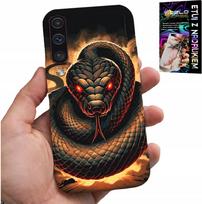 Etui Do Samsung Galaxy A70 - Wąż, Węże Kobra Grzechotnik Case + Folia