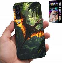 Etui Do Samsung Galaxy A70 - Dino Dinozaur Pterodaktyl Futerał Plecki
