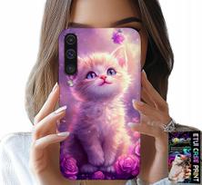 Etui Do Samsung Galaxy A70 - Słodki Kotek, Kot, Wzory Ze Zwierzętami