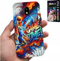 Etui Do Samsung Galaxy J5 2017 - Koszykówka Nba Game Time, Case + Szkło