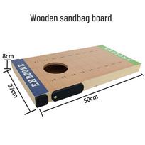 Kids' Educational Wooden Sandbag Toss Game for Outdoors