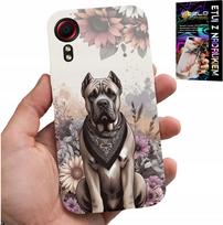 Etui Do Samsung Galaxy Xcover 7 - Psie Rasy Psie Wzory Pokrowiec + Folia