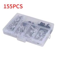 Motorcycle Windshield Fairing Screw Set (155/177/195 PCS)