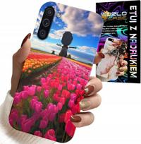 Etui Do Samsung Galaxy A21 - Pole Kolorowych Tulipanów, Tulipan, Case