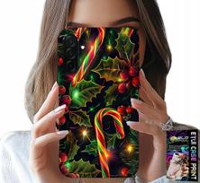 Etui Do Samsung Galaxy A26 5G - Laska Cukrowa, Jemioła, Choinka + Szkło