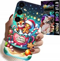 Etui Do Samsung Galaxy M15 5G - Renifer Z Piernikiem Merry Christmas