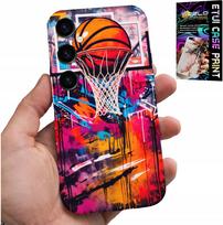 Etui Do Samsung Galaxy M15 5G - Koszykówka Nba Uliczne Graffiti Kosz Fan