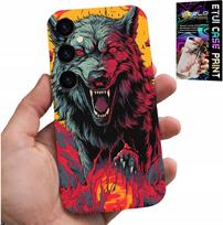 Samsung Galaxy A55 5G Tok - Wolf Wolves Pack Super Patterns Tok + Üveg