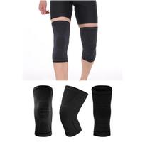 2 vnt. silikoniniai neslystantys sportiniai kelių įtvarai krepšiniui, bėgimui, fitnesui, 3D atrama, lauko alpinizmui, dviračių sportui, apsauga M-2PCS juoda