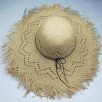 H7785 Moteriškos pločio briaunelės šiaudinės „Raffia“ kepurės, moteriškos paplūdimio kepurės su dideliais krašteliais nuo saulės „Sunbonnet“ kelionės pajūryje vasaros kepurės šiaudiniai F