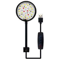 Aquarium LED Light 5W/7W LEDs for Saltwater Fish Tanks Clip-on Coral Tanks Aquarium Light with Clip Adjustable Hose A juoda