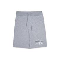Calvin Klein Solid Color Rope Straight Leg High Waist Casual Shorts Men shorts Gray 40GC203-082 L