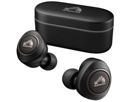 JVC Kenwood Victor Wireless Noise WOOD Up to 27 Hours of Ambient Sound Wooden Waterproof HA-FW1000T Earbuds, Bluetooth, Cancelling, Series, Playback, juoda
